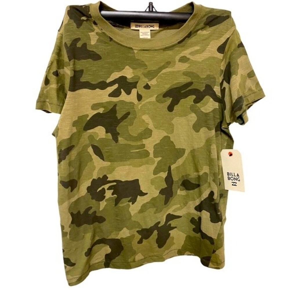 Billabong Boys Camo Short Sleeve T-Shirt